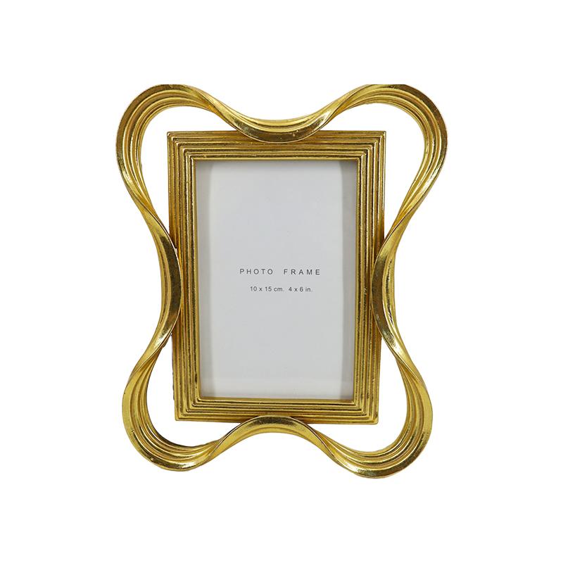 ΚΟΡΝΙΖΑ FL24173 10x15 ΧΡΥΣΟ ΧΡΩΜΑ 19x2x23εκ