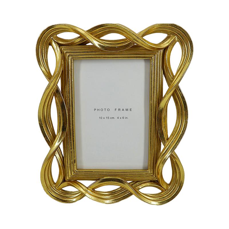 ΚΟΡΝΙΖΑ FL24180 10x15 ΧΡΥΣΟ ΧΡΩΜΑ 19x3x23εκ