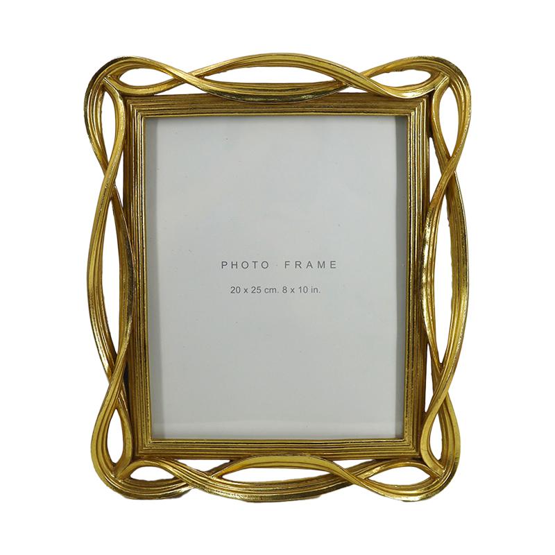 ΚΟΡΝΙΖΑ FL24180 20x25 ΧΡΥΣΟ ΧΡΩΜΑ 28x3x33εκ