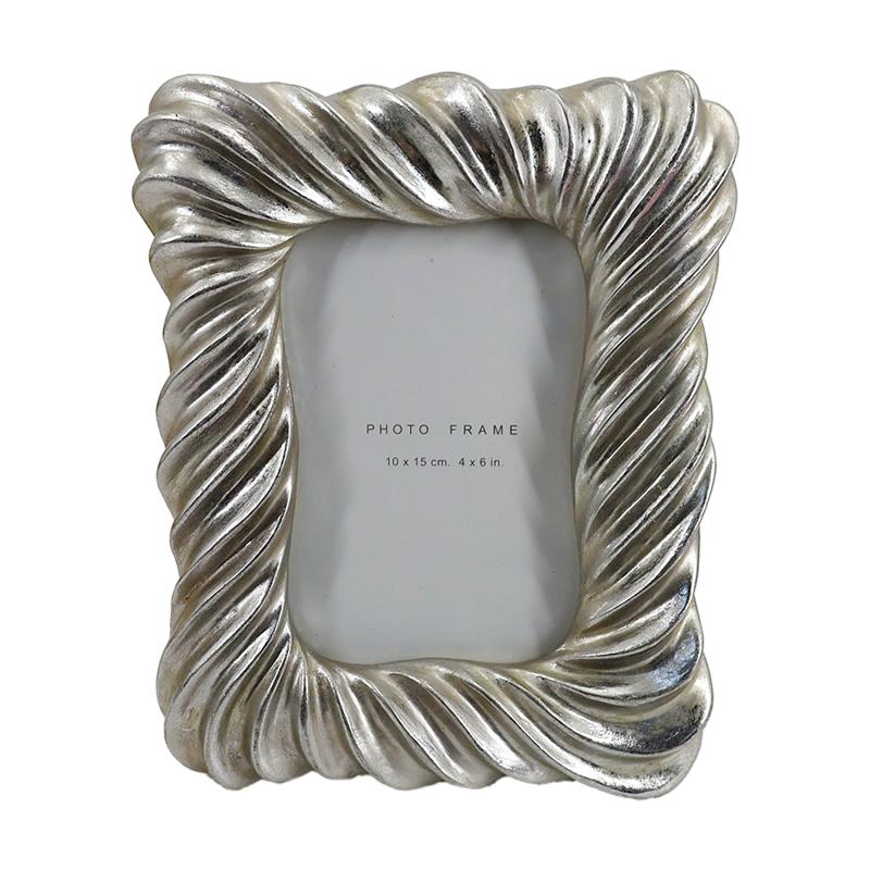 ΚΟΡΝΙΖΑ FL24282 10x15 ΑΣΗΜΙ ΧΡΩΜΑ 18x3x23εκ