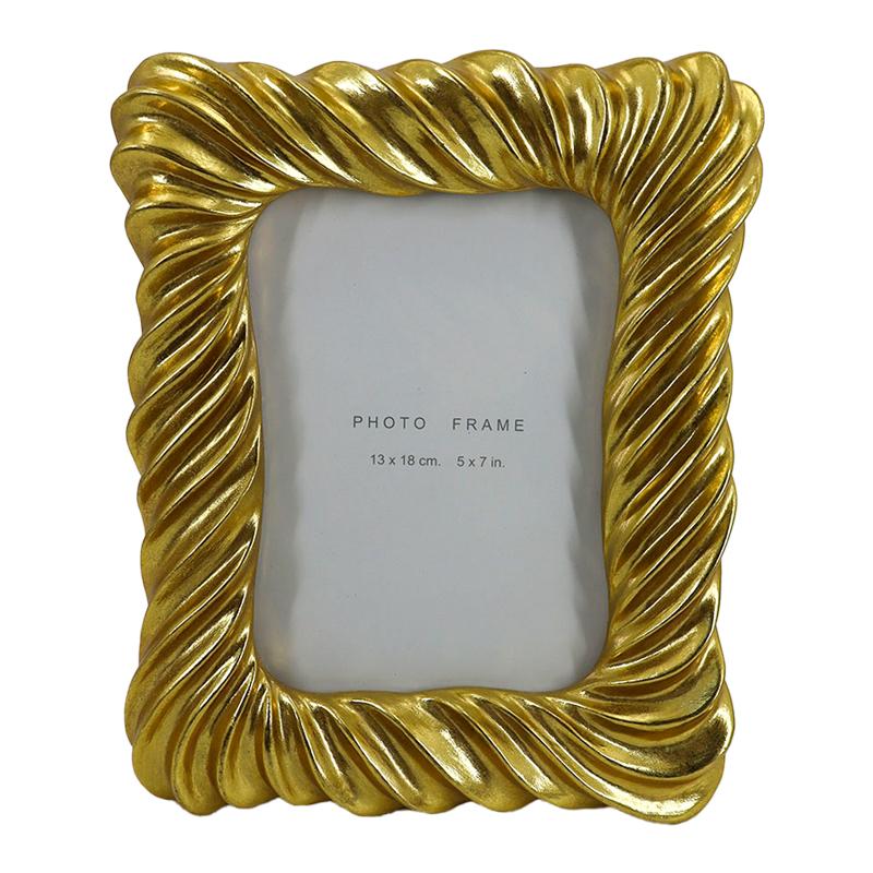 ΚΟΡΝΙΖΑ FL24282 13x18 ΧΡΥΣΟ ΧΡΩΜΑ 21x3x25εκ