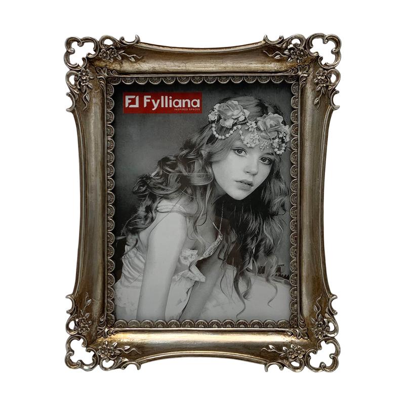 ΚΟΡΝΙΖΑ FL24779 15x20 ΑΣΗΜΙ ΧΡΩΜΑ 21x3x26εκ