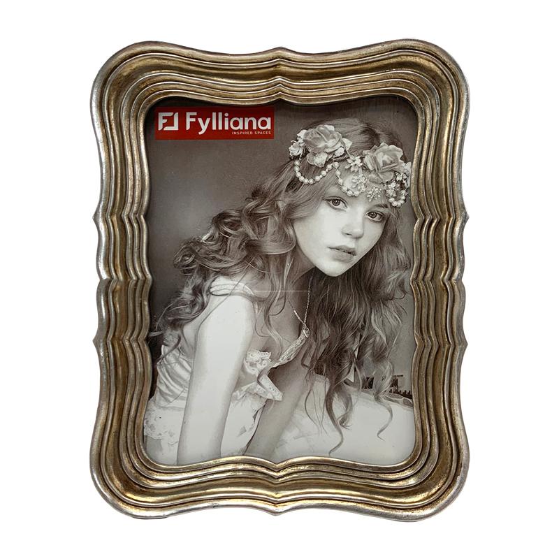 ΚΟΡΝΙΖΑ FL24999 15x20 ΑΣΗΜΙ ΧΡΩΜΑ 20x2x24.5εκ