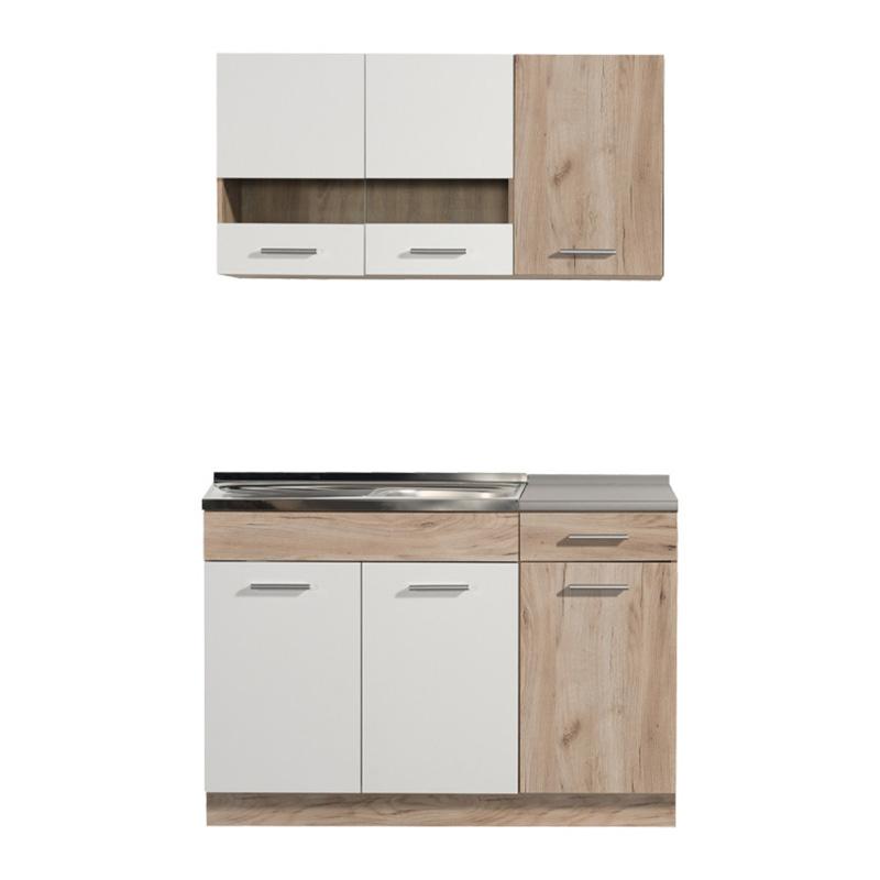ΚΟΥΖΙΝΑ DALILA 120 GREY OAK / ΛΕΥΚΟ 120x51,5x206,5εκ - Image 3