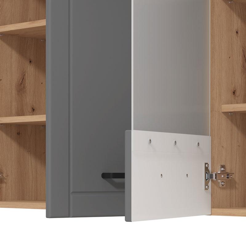 ΚΟΥΖΙΝΑ VALENCIA 200 ARTISAN-ΓΚΡΙ MAT FOIL 200x50x218εκ - Image 6