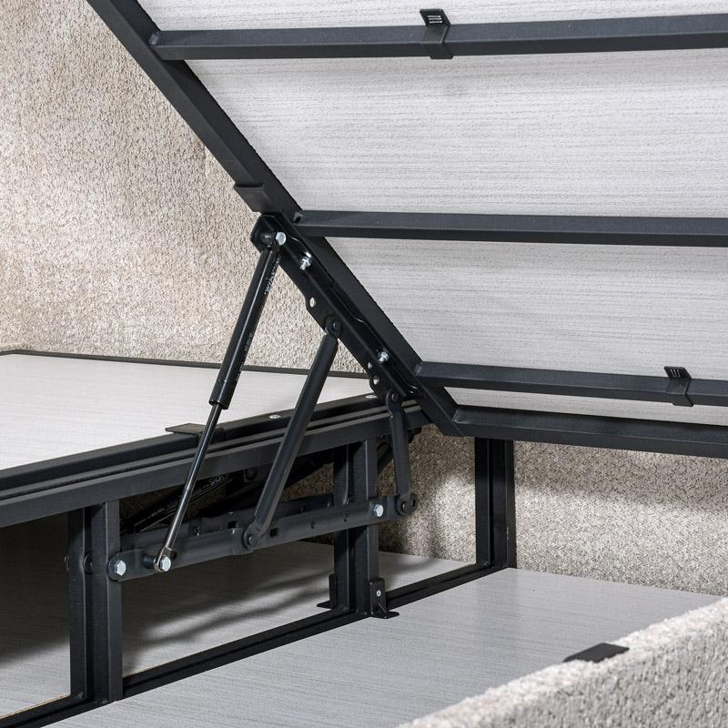 ΚΡΕΒΑΤΙ Edem ΜΠΕΖ ΜΕ ΑΠΟΘ ΧΩΡΟ 212x179x130εκ (160x200) - Image 5