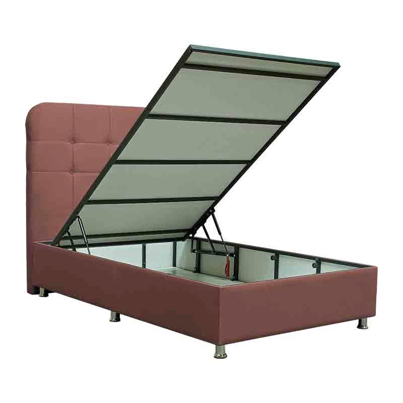 ΚΡΕΒΑΤΙ Natalie ΣΑΠΙΟ ΜΗΛΟ ΜΕ ΑΠΟΘ ΧΩΡΟ 212x122x120 ΓΙΑ ΣΤΡΩΜΑ 120x200εκ - Image 3