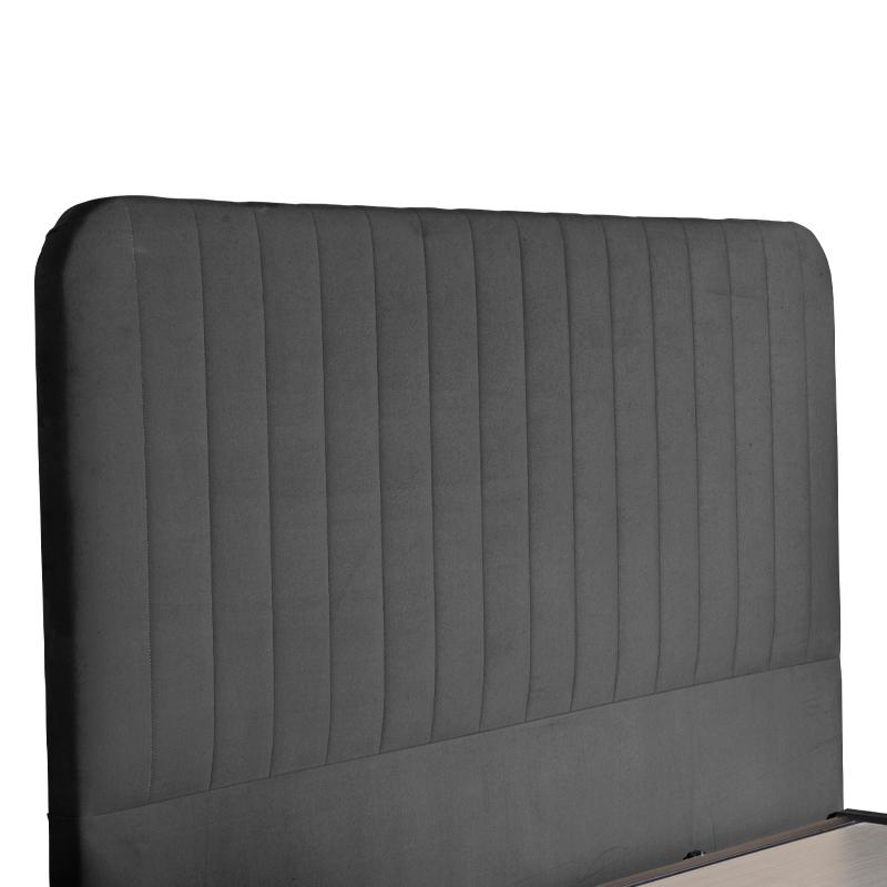 ΚΡΕΒΑΤΙ Karen ΓΚΡΙ ΜΕ ΑΠΟΘ ΧΩΡΟ 208x170x130 (160x200) - Image 7