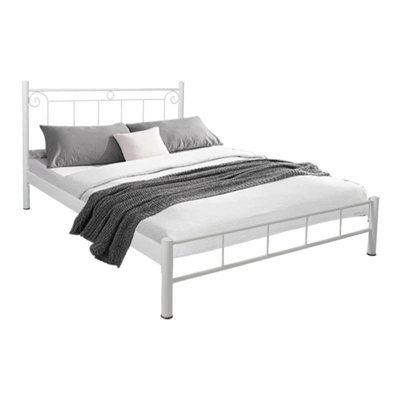 ΚΡΕΒΑΤΙ ΣΙΔΕΡΕΝΙΟ Valery ΛΕΥΚΟ ΧΡΩΜΑ 170x210x99εκ (160x200εκ)