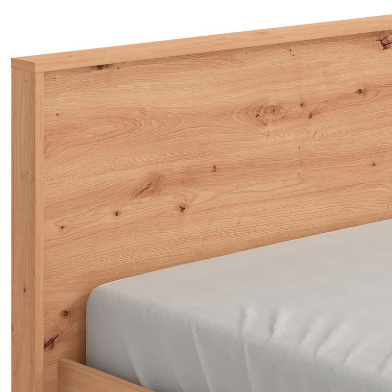ΚΡΕΒΑΤΙ VARADERO 160 ARTISAN OAK 175x206x92εκ fld - Image 6