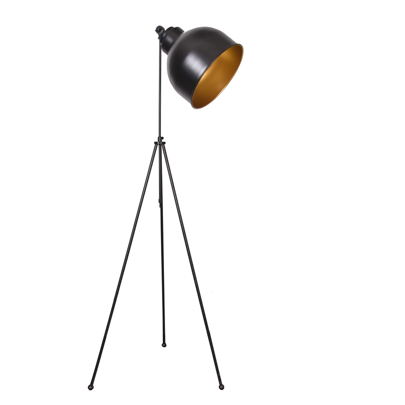 ΛΑΜΠΑ ΔΑΠΕΔΟΥ 0021 ΜΑΥΡΟ-ΧΡΥΣΟ ΜΕΤΑΛΛΙΚΟ Ε27 sls