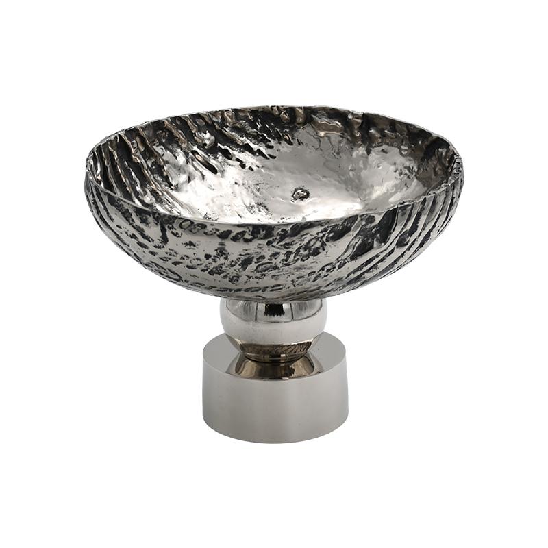 ΜΕΤΑΛΛΙΚΗ ΔΙΑΚΟΣΜΗΤΙΚΗ ΚΟΥΠ FL7825 ΑΣΗΜΙ ΧΡΩΜΑ 25x20εκ