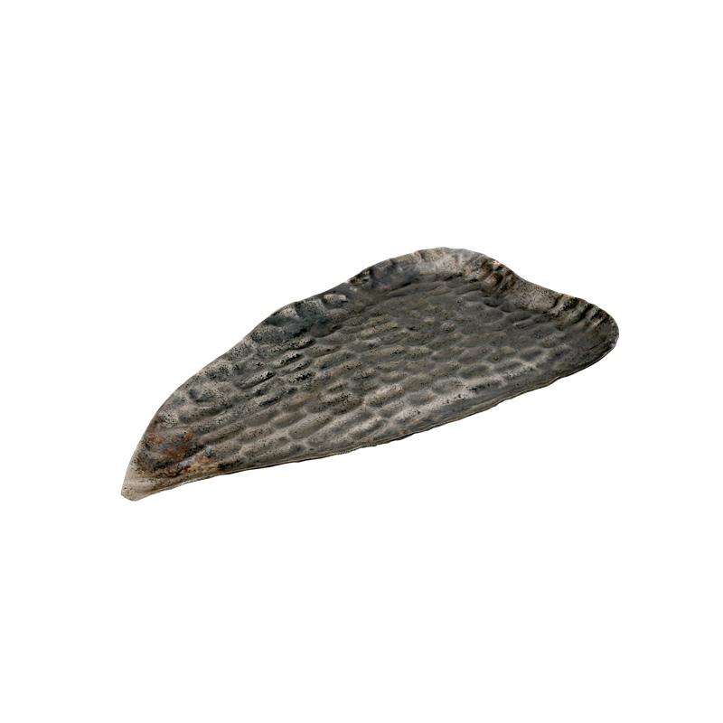 ΜΕΤΑΛΛΙΚΗ ΔΙΑΚΟΣΜΗΤΙΚΗ ΠΙΑΤΕΛΑ FL800 ΑΝΤΙΚΕ ΑΣΗΜΙ ΧΡΩΜΑ 44x25x3εκ