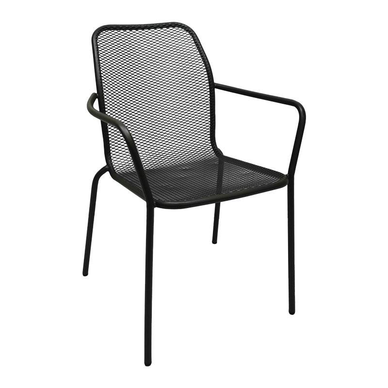 ΜΕΤΑΛΛΙΚΗ ΚΑΡΕΚΛΑ ΕΞΟΧΗΣ 182 ΓΚΡΙ ΧΡΩΜΑ 55x59x85εκ