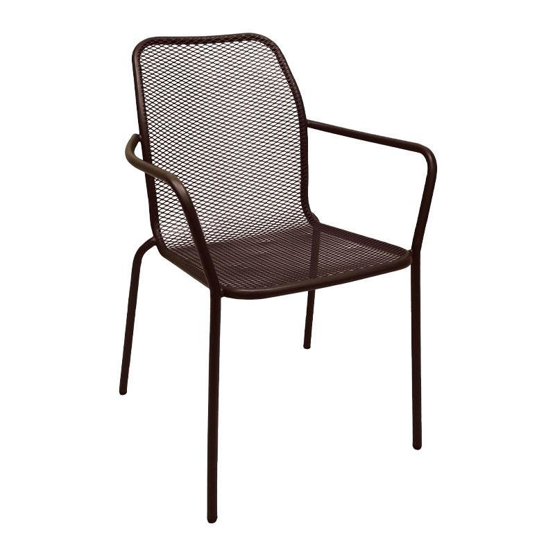 ΜΕΤΑΛΛΙΚΗ ΚΑΡΕΚΛΑ ΕΞΟΧΗΣ 182 ΚΑΦΕ ΧΡΩΜΑ 55x59x85εκ