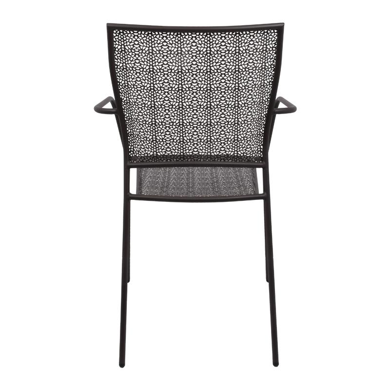 ΜΕΤΑΛΛΙΚΗ ΚΑΡΕΚΛΑ ΕΞΟΧΗΣ ΚΑΦΕ 88801 56x56x89εκ - Image 4