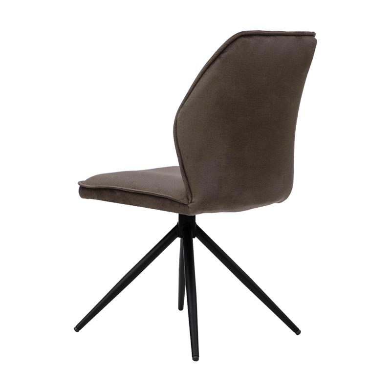 ΜΕΤΑΛΛΙΚΗ ΚΑΡΕΚΛΑ ΤΡΑΠΕΖΑΡΙΑΣ Arleta ΚΑΦΕ ΧΡΩΜΑ 52x46x91εκ - Image 6