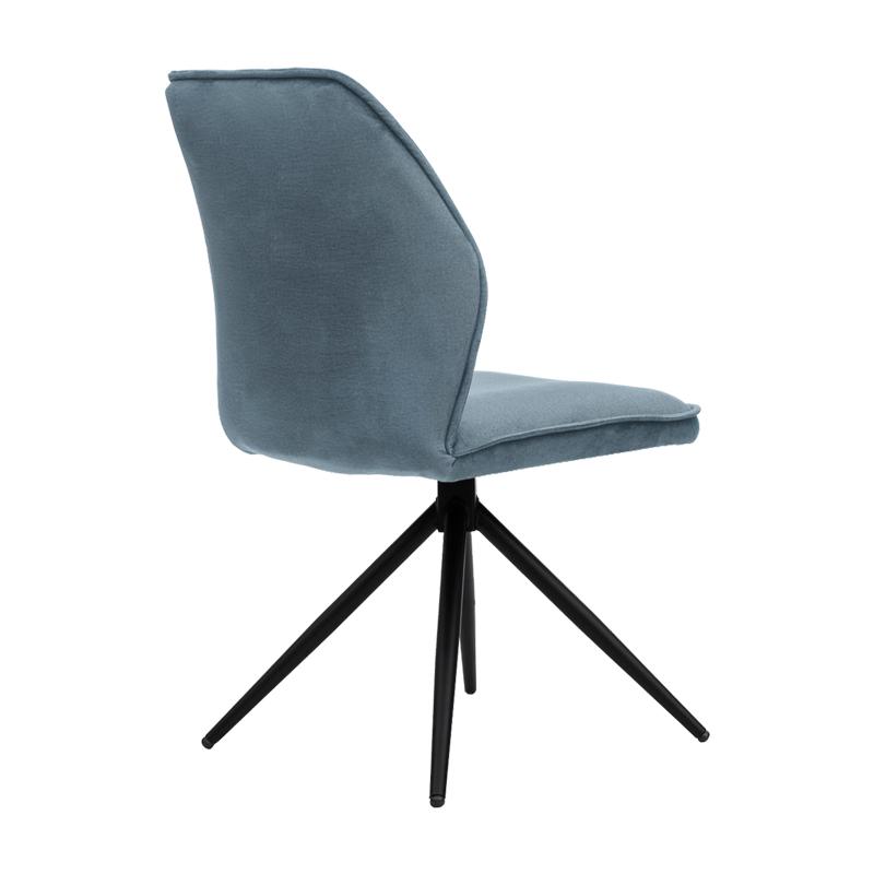 ΜΕΤΑΛΛΙΚΗ ΚΑΡΕΚΛΑ ΤΡΑΠΕΖΑΡΙΑΣ Arleta ΣΙΕΛ ΧΡΩΜΑ 52x46x91εκ - Image 4