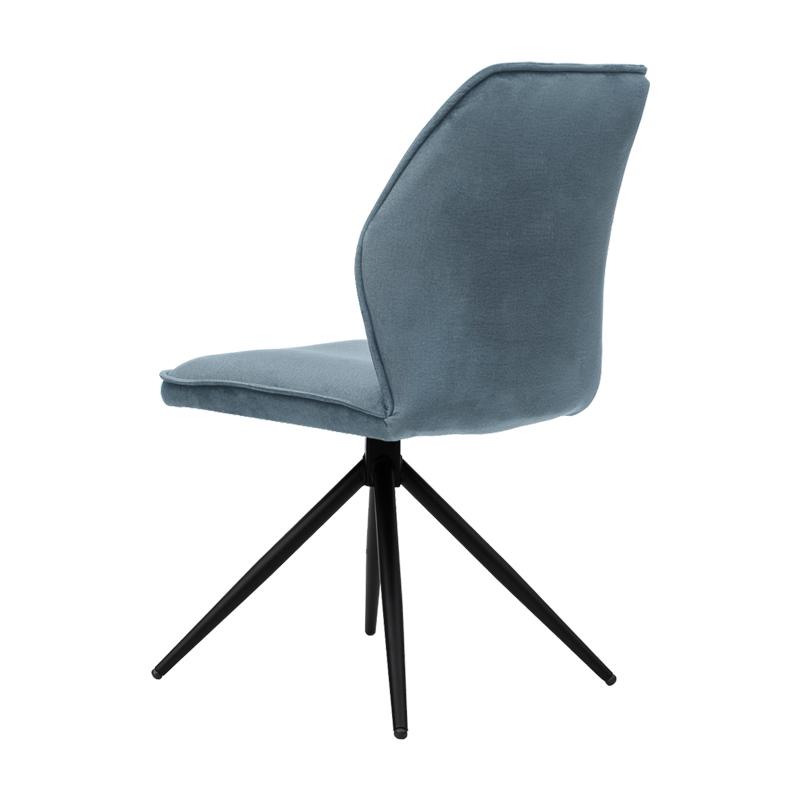 ΜΕΤΑΛΛΙΚΗ ΚΑΡΕΚΛΑ ΤΡΑΠΕΖΑΡΙΑΣ Arleta ΣΙΕΛ ΧΡΩΜΑ 52x46x91εκ - Image 6