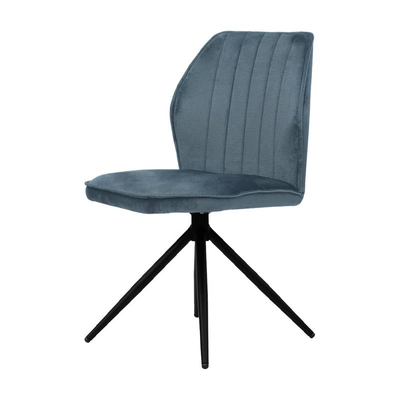 ΜΕΤΑΛΛΙΚΗ ΚΑΡΕΚΛΑ ΤΡΑΠΕΖΑΡΙΑΣ Arleta ΣΙΕΛ ΧΡΩΜΑ 52x46x91εκ - Image 8