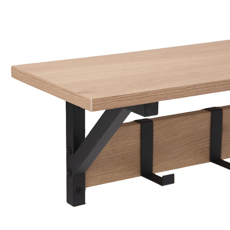 ΜΕΤΑΛΛΙΚΗ ΚΡΕΜΑΣΤΡΑ ΤΟΙΧΟΥ FL2230 SONOMA ΧΡΩΜΑ 80x20x20εκ - Image 3