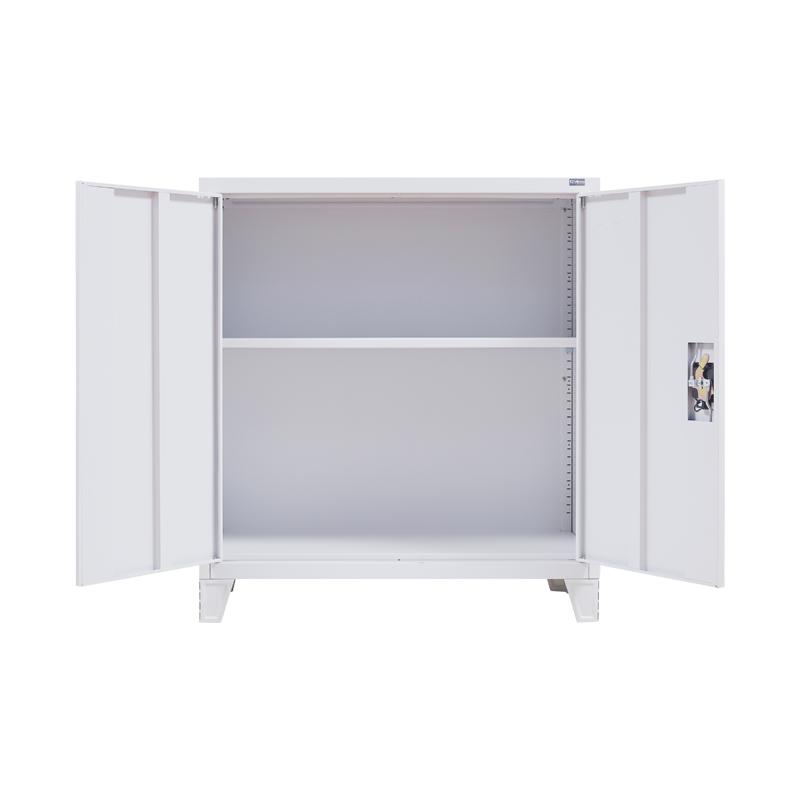 ΜΕΤΑΛΛΙΚΗ ΝΤΟΥΛΑΠΑ Durango ΛΕΥΚΟ ΧΡΩΜΑ 90x40x100εκ - Image 4