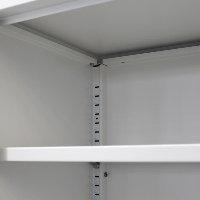 ΜΕΤΑΛΛΙΚΗ ΝΤΟΥΛΑΠΑ Mabel ΛΕΥΚΟ ΧΡΩΜΑ 70x35x100εκ - Image 6