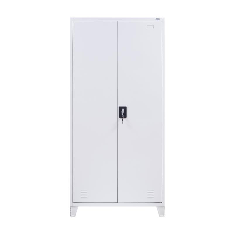 ΜΕΤΑΛΛΙΚΗ ΝΤΟΥΛΑΠΑ Valja ΛΕΥΚΟ ΧΡΩΜΑ 90x45x190εκ - Image 3