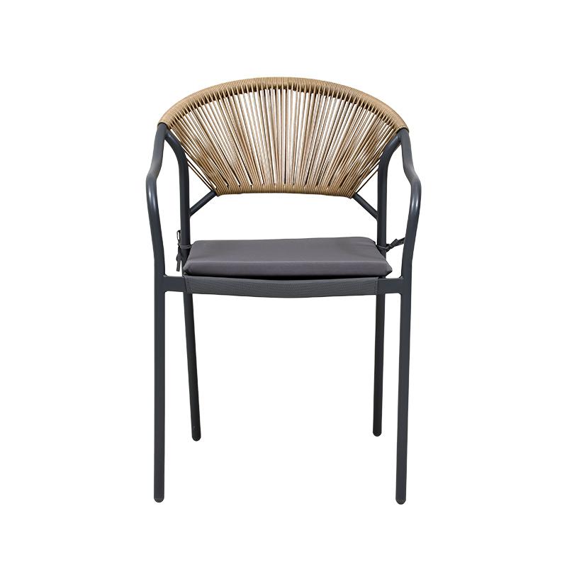 ΜΕΤΑΛΛΙΚΗ ΠΟΛΥΘΡΟΝΑ ΚΗΠΟΥ 2100 ΓΚΡΙ 55x61x85εκ - Image 4