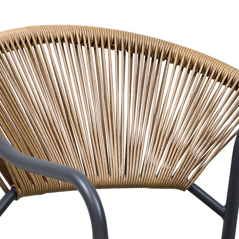 ΜΕΤΑΛΛΙΚΗ ΠΟΛΥΘΡΟΝΑ ΚΗΠΟΥ 2100 ΓΚΡΙ 55x61x85εκ - Image 8