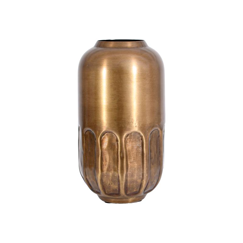 ΜΕΤΑΛΛΙΚΟ ΒΑΖΟ FL25050 ΜΠΡΟΝΖΕ ΧΡΩΜΑ 15x26εκ