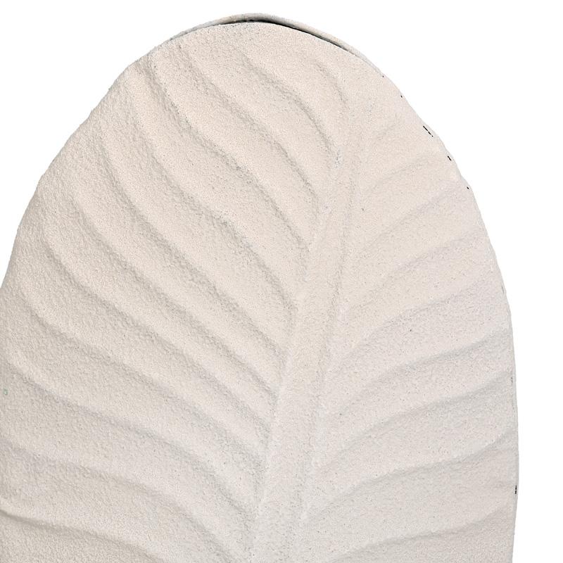 ΜΕΤΑΛΛΙΚΟ ΒΑΖΟ FL610550 ΚΡΕΜ ΧΡΩΜΑ 18x10x30εκ - Image 3