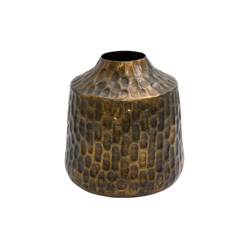 ΜΕΤΑΛΛΙΚΟ ΔΙΑΚΟΣΜΗΤΙΚΟ ΒΑΖΟ FL1110 ΑΝΤΙΚΕ ΧΡΥΣΟ ΧΡΩΜΑ 23x21εκ