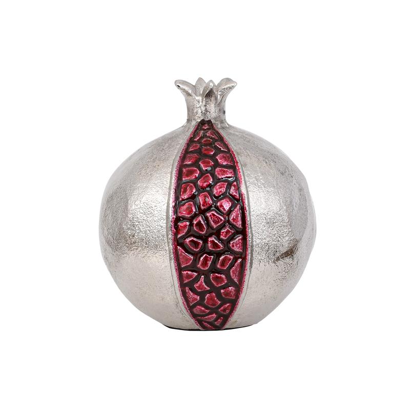 ΜΕΤΑΛΛΙΚΟ ΔΙΑΚΟΣΜΗΤΙΚΟ ΡΟΔΙ Pomegranate ΝΙΚΕΛ-ΚΟΚΚΙΝΟ ΧΡΩΜΑ 10x11εκ