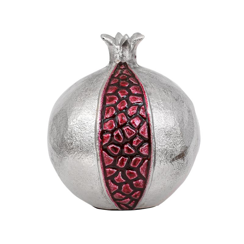 ΜΕΤΑΛΛΙΚΟ ΔΙΑΚΟΣΜΗΤΙΚΟ ΡΟΔΙ Pomegranate ΝΙΚΕΛ-ΚΟΚΚΙΝΟ ΧΡΩΜΑ 12x13εκ