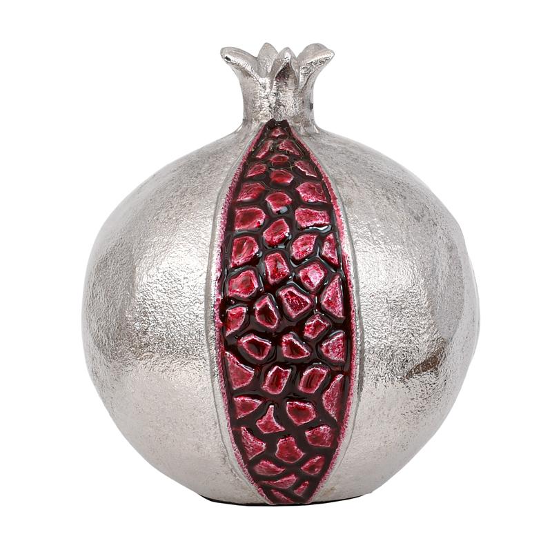 ΜΕΤΑΛΛΙΚΟ ΔΙΑΚΟΣΜΗΤΙΚΟ ΡΟΔΙ Pomegranate ΝΙΚΕΛ-ΚΟΚΚΙΝΟ ΧΡΩΜΑ 13x16εκ