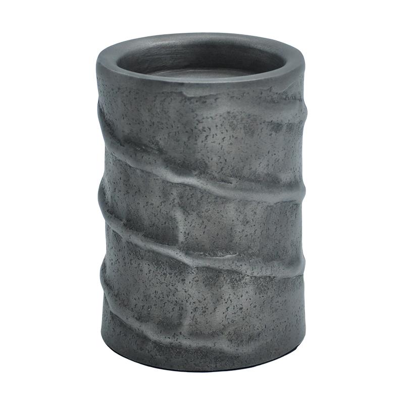 ΜΕΤΑΛΛΙΚΟ ΔΙΑΚΟΣΜΗΤΙΚΟ ΚΗΡΟΠΗΓΙΟ FL739 ΓΚΡΙ ΧΡΩΜΑ 12x15εκ