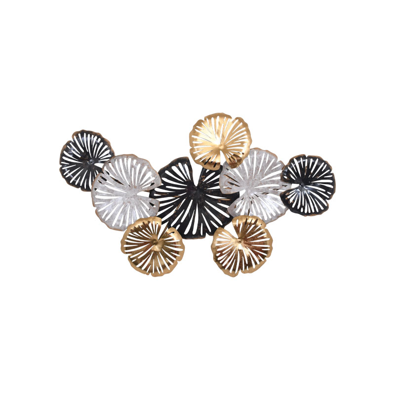 ΜΕΤΑΛΛΙΚΟ ΔΙΑΚΟΣΜΗΤΙΚΟ ΤΟΙΧΟΥ 608 ΧΡΥΣΟ-ΜΠΕΖ-ΓΚΡΙ 90x5x49.5εκ