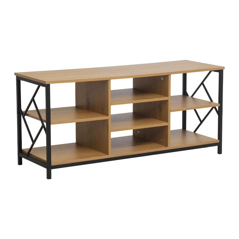 ΜΕΤΑΛΛΙΚΟ ΕΠΙΠΛΟ ΤΗΛΕΟΡΑΣΗΣ FL1601 SONOMA ΧΡΩΜΑ 120x40x54εκ