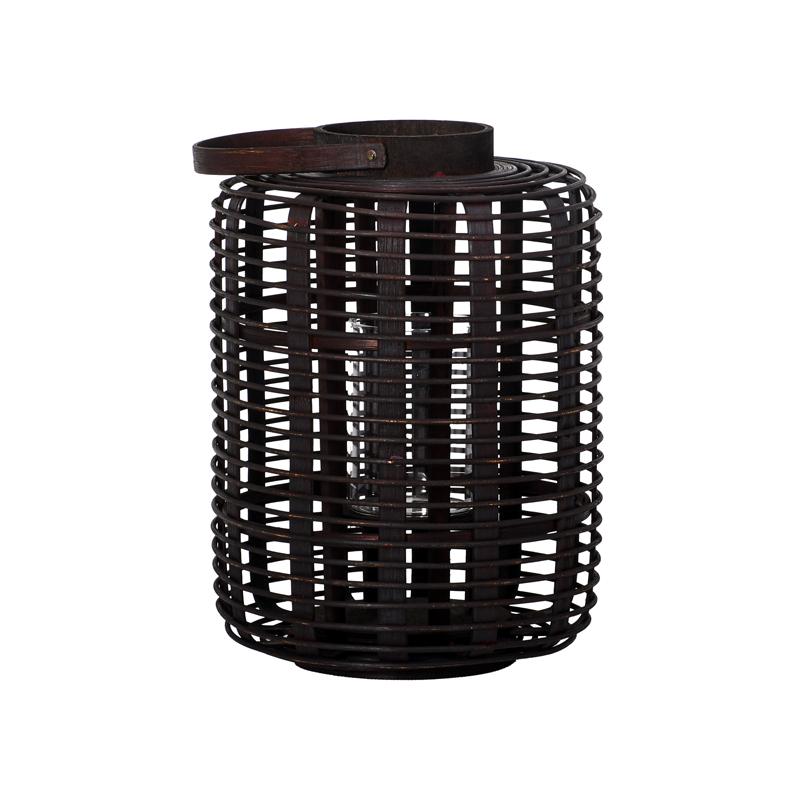 ΜΕΤΑΛΛΙΚΟ ΦΑΝΑΡΙ FL372 ΚΑΦΕ ΧΡΩΜΑ 25x37εκ