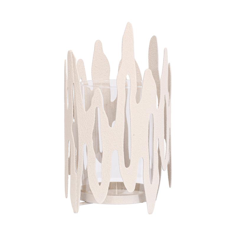 ΜΕΤΑΛΛΙΚΟ ΚΗΡΟΠΗΓΙΟ FL620015 ΚΡΕΜ ΧΡΩΜΑ 13x20εκ