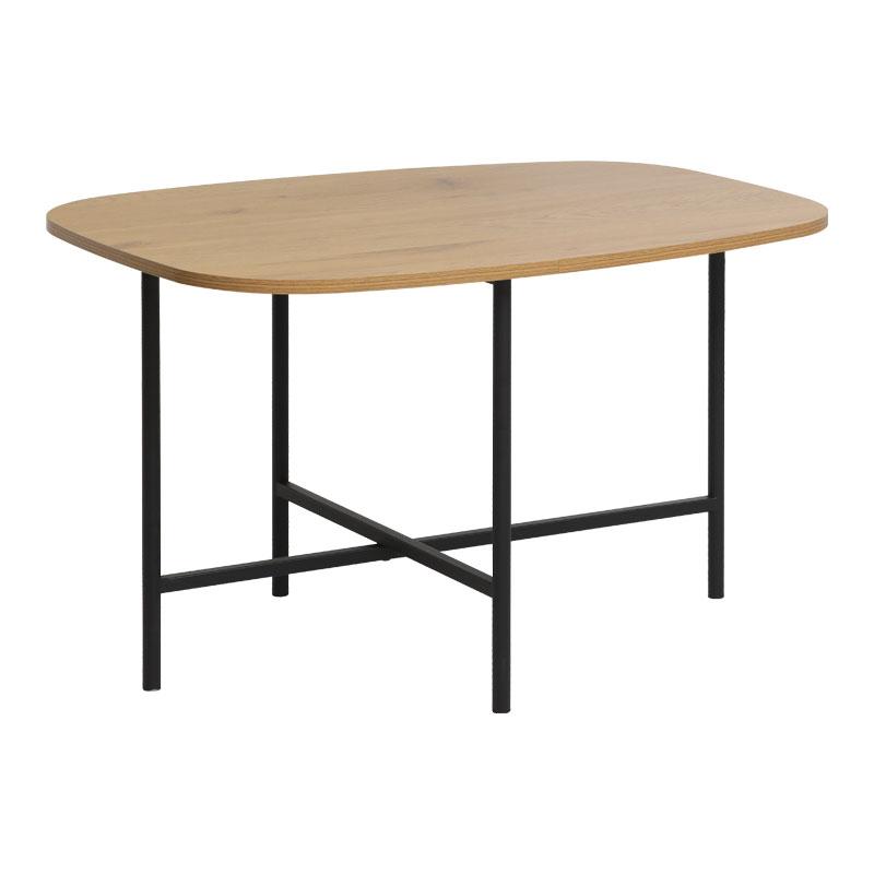 ΜΕΤΑΛΛΙΚΟ ΤΡΑΠΕΖΑΚΙ ΣΑΛΟΝΙΟΥ FL2328 SONOMA ΧΡΩΜΑ 80x60x48εκ