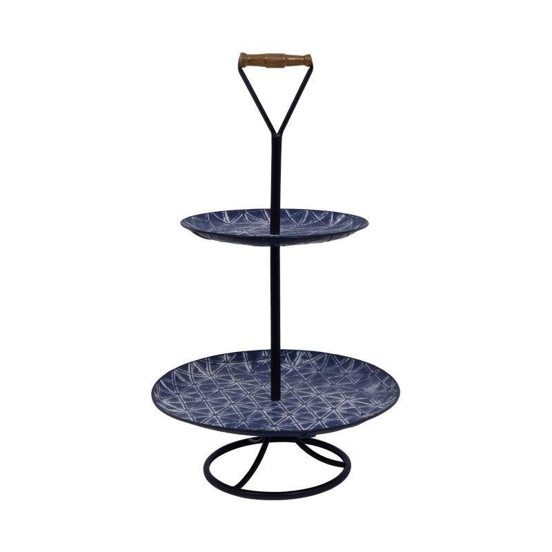 ΜΕΤΑΛΛΙΚΟΣ ΔΙΩΡΟΦΟΣ ΔΙΣΚΟΣ ΜΠΛΕ ΧΡΩΜΑ 35,5x35,5x61εκ sls