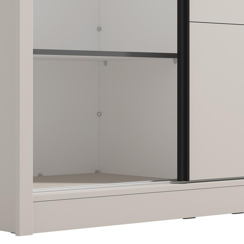 ΝΤΟΥΛΑΠΑ ΜΕ ΚΑΘΡΕΦΤΗ ALBI 150 OG CASHMERE ΧΡΩΜΑ 155x60x216εκ - Image 5