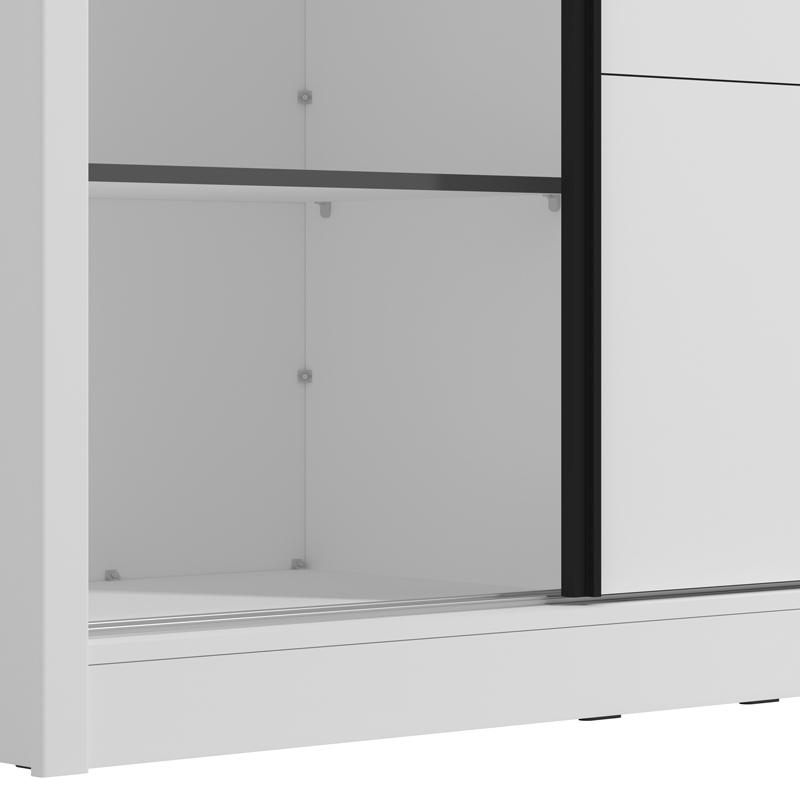 ΝΤΟΥΛΑΠΑ ALBI 150 OG ΛΕΥΚΟ ΧΡΩΜΑ 155x60x216εκ - Image 5