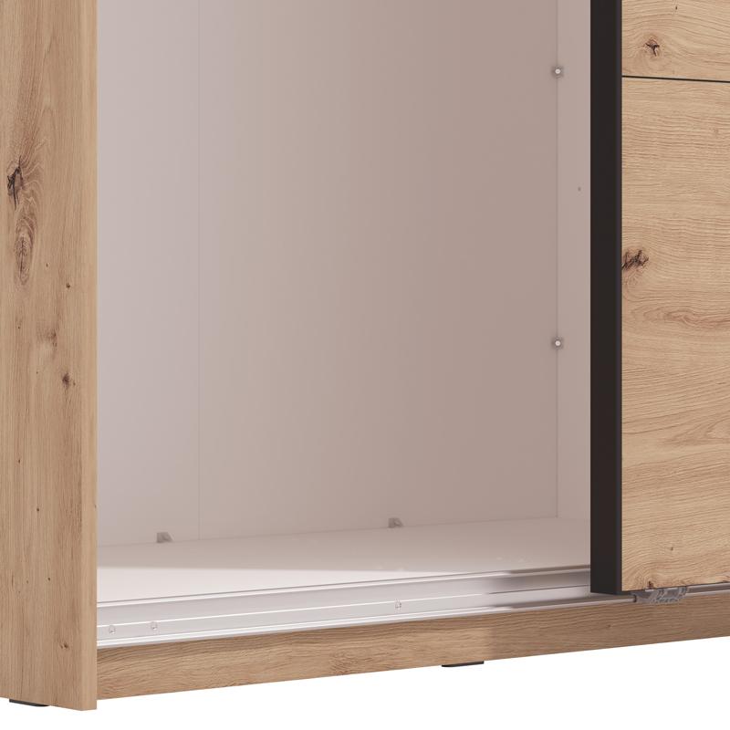 ΝΤΟΥΛΑΠΑ ALERIA 220 OG h205 ARTISAN OΑΚ ΧΡΩΜΑ 220x61x205εκ - Image 5