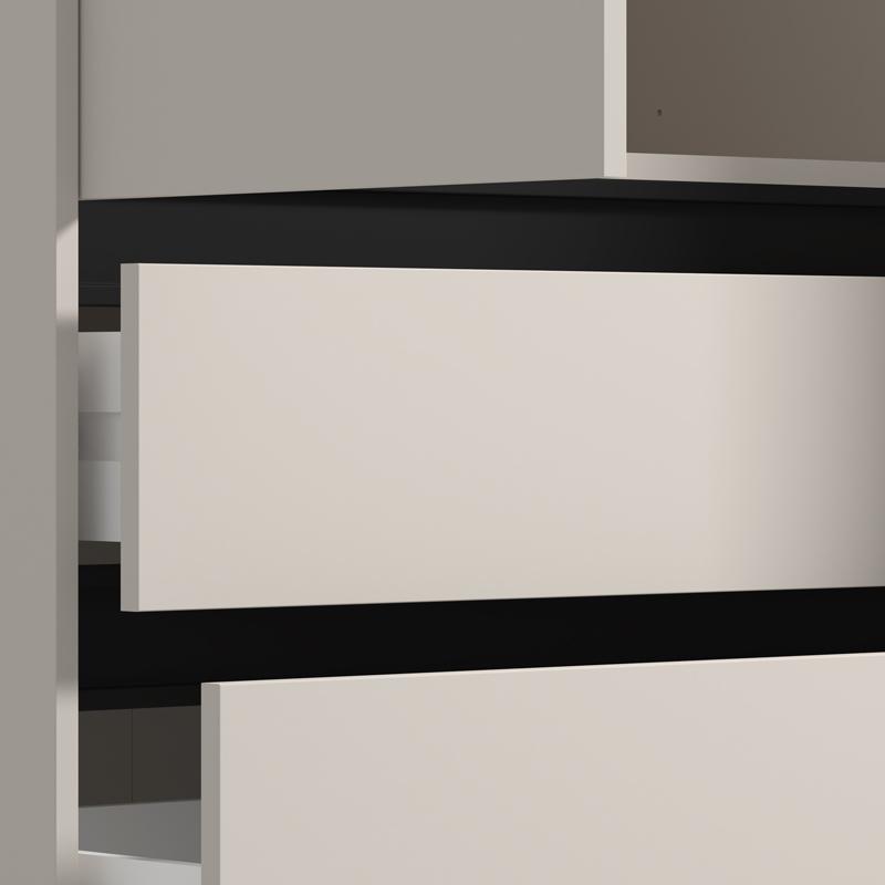 ΝΤΟΥΛΑΠΑ CORBETT 4K3F1O h211 CASHMERE/ΜΑΥΡΟ ΜΑΤ ΧΡΩΜΑ 183x55x211εκ - Image 6