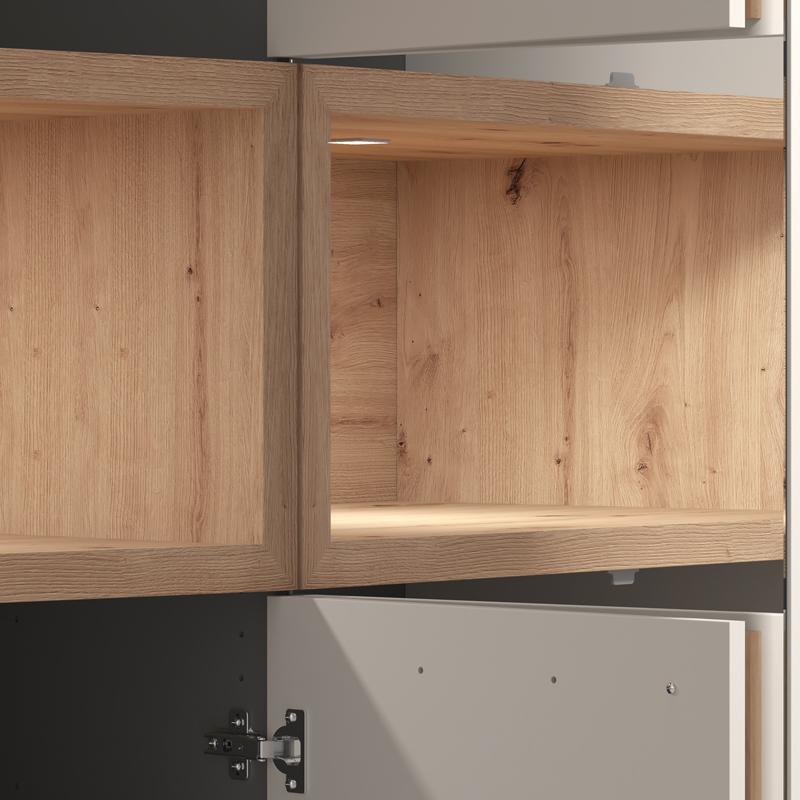 ΝΤΟΥΛΑΠΑ DONALD 4K2F1O h227 CASHEMERE/ARTISAN OAK ΧΡΩΜΑ 179x57x227εκ - Image 6