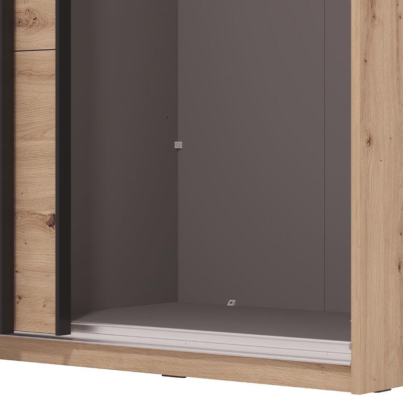 ΝΤΟΥΛΑΠΑ GARD 150 OG h217 ΜΕ ΚΑΘΡΕΦΤΗ ARTISAN ΧΡΩΜΑ 146x61x218εκ - Image 5