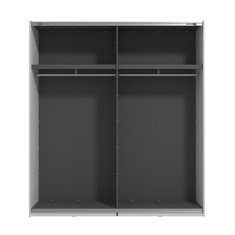 ΝΤΟΥΛΑΠΑ GARD 200 h217 ΛΕΥΚΟ ΧΡΩΜΑ 195x61x218εκ - Image 4